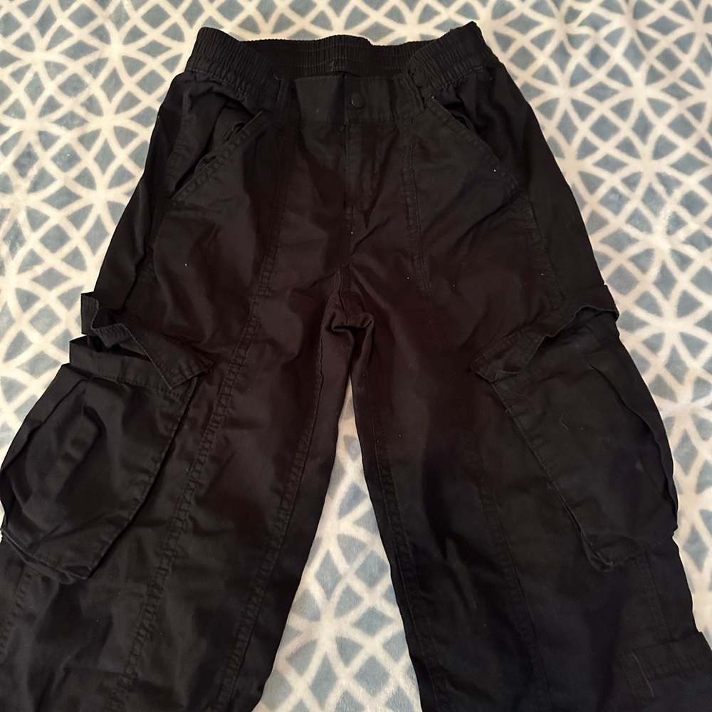 H&M Black Cargos